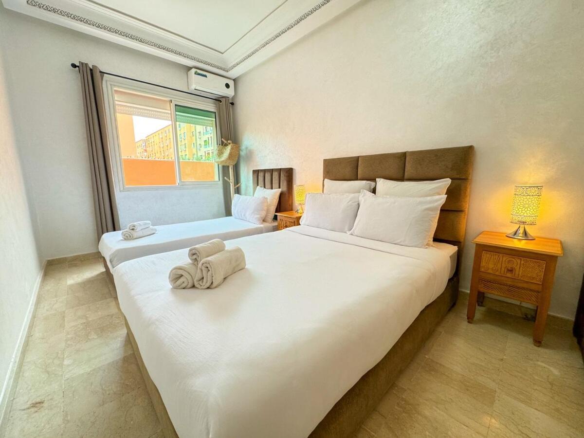 Elegant 2-bedroom Duplex Downtown Private Terrace Marrakesh